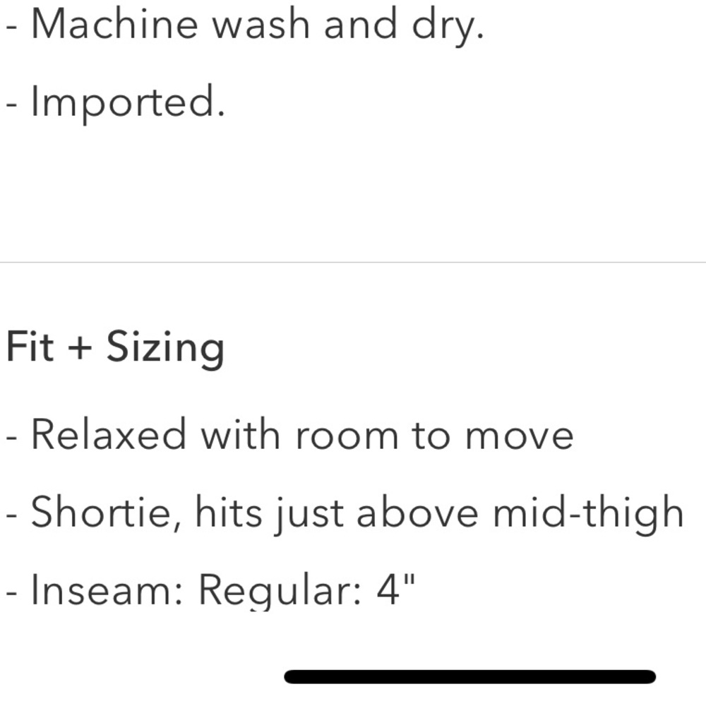 Athleta High Rise Mesh Racer Shorts - Picture 4 of 5